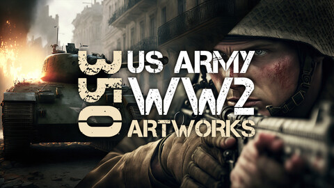 U.S Army WW2 Artworks