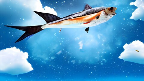 Fish in the sky