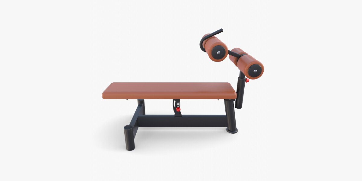 ArtStation - Adjustable crunch bench | Game Assets