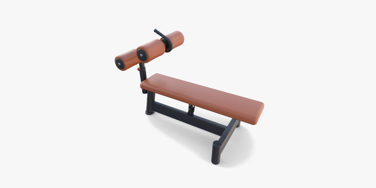 ArtStation - Adjustable crunch bench | Game Assets