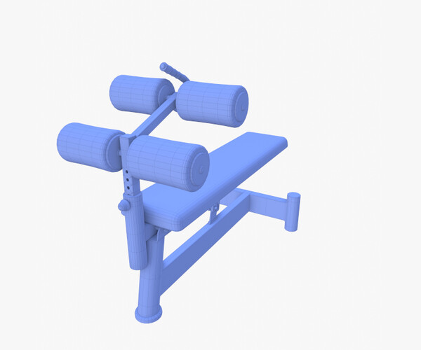 ArtStation - Adjustable crunch bench | Game Assets