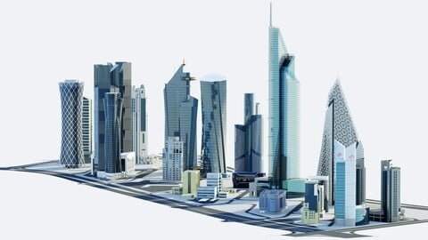 Doha - west bay towers