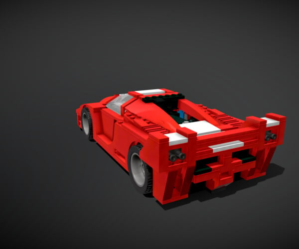 ArtStation - Lego Ferrari FFX | Game Assets