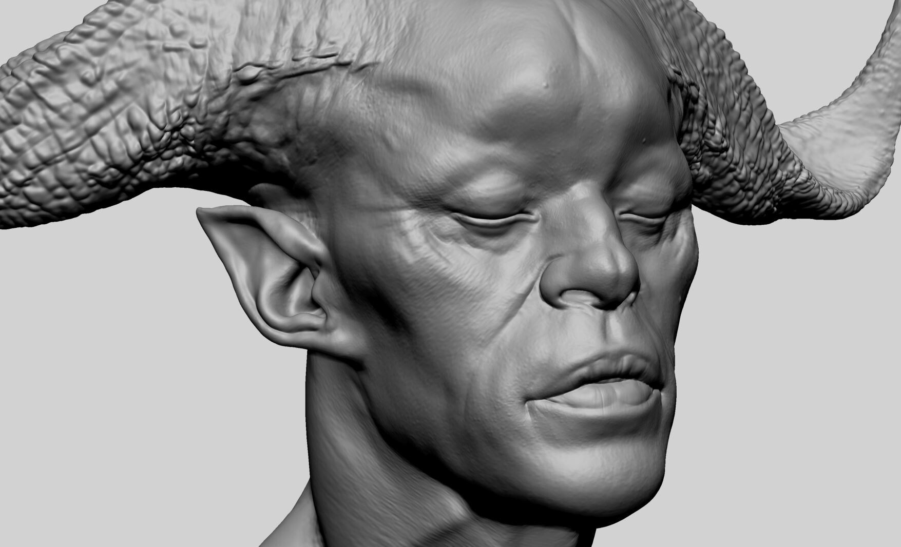 ArtStation - Creature Head Printable C | Resources