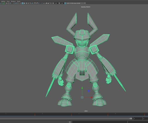 ArtStation - Free Medabots Model | Resources