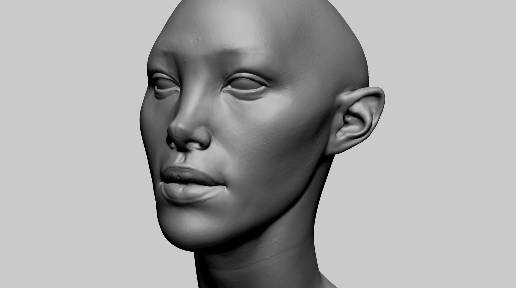 ArtStation - Fantasy Female Bust D | Resources