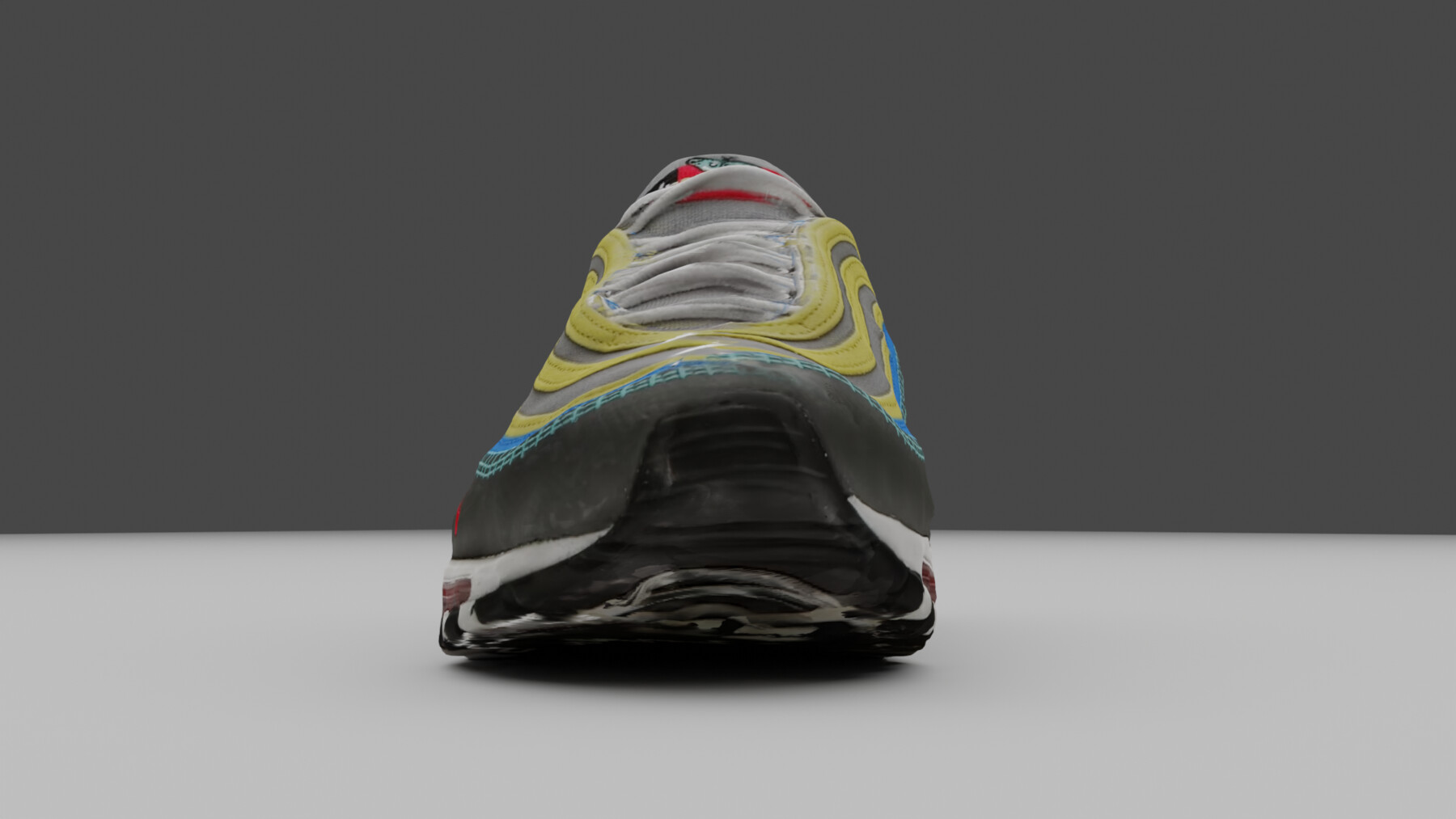 ArtStation - Nike Air Max 97 Air Sprung Iron Grey | Game Assets