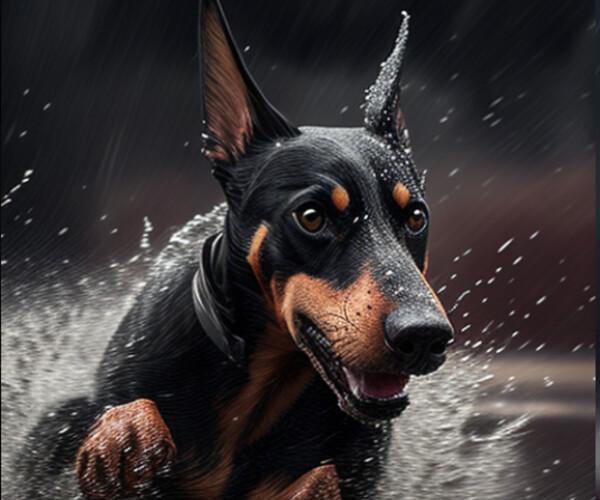 ArtStation Doberman Painting Artworks   File 