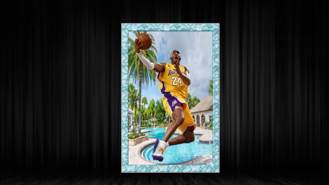 Sports NFT card PSD Template V2