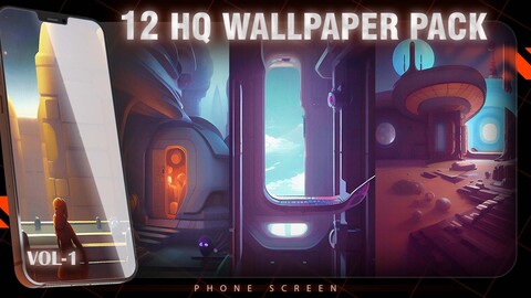 12 HQ WALLPAPER ( PHONE SCREEN ) - VOL 1