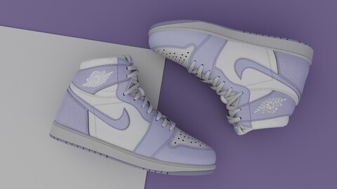 Shoes Nike AirJordan 1 Retro HighOG Purple