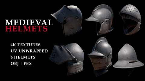 Medieval Helmet Pack