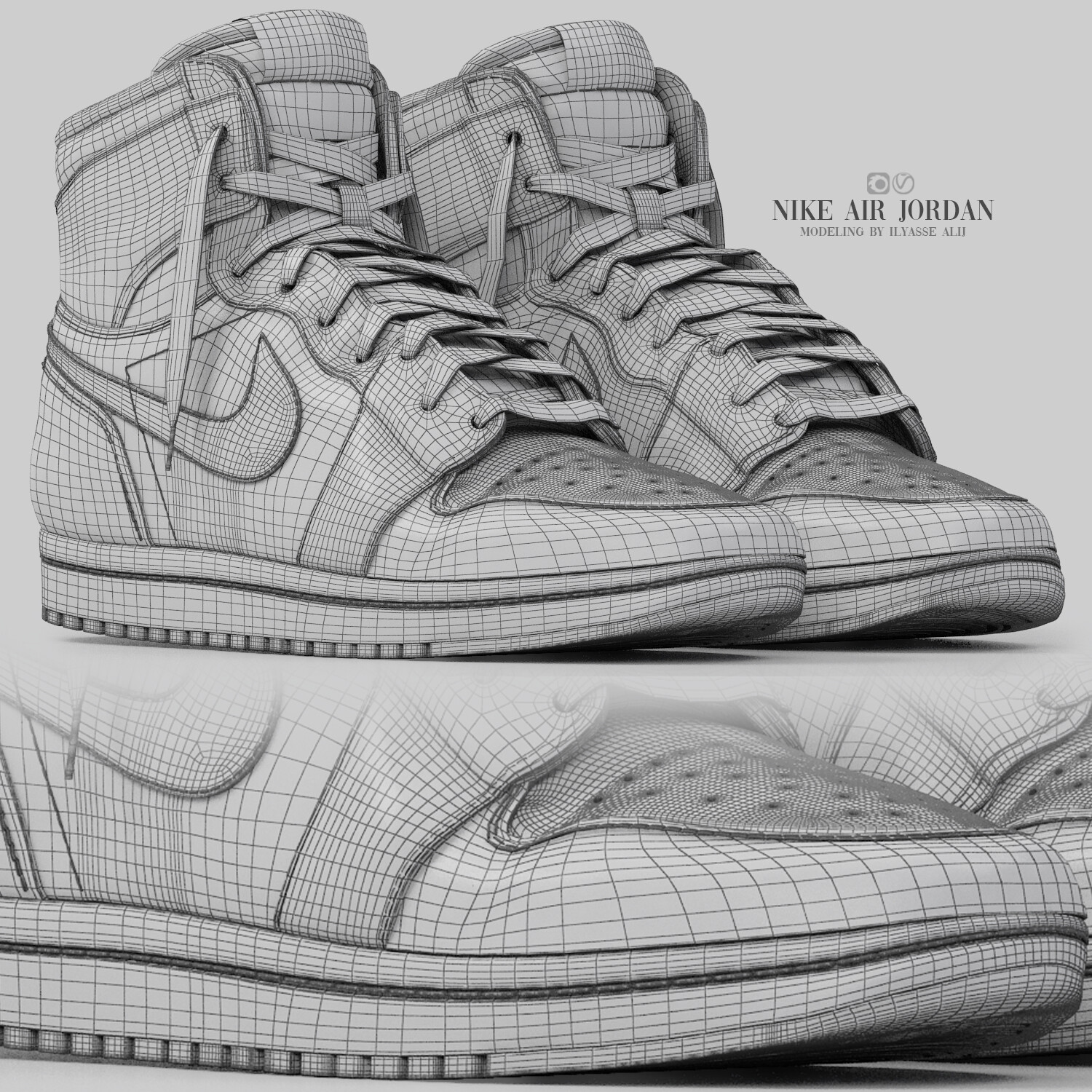 nike jordan 1 sketch