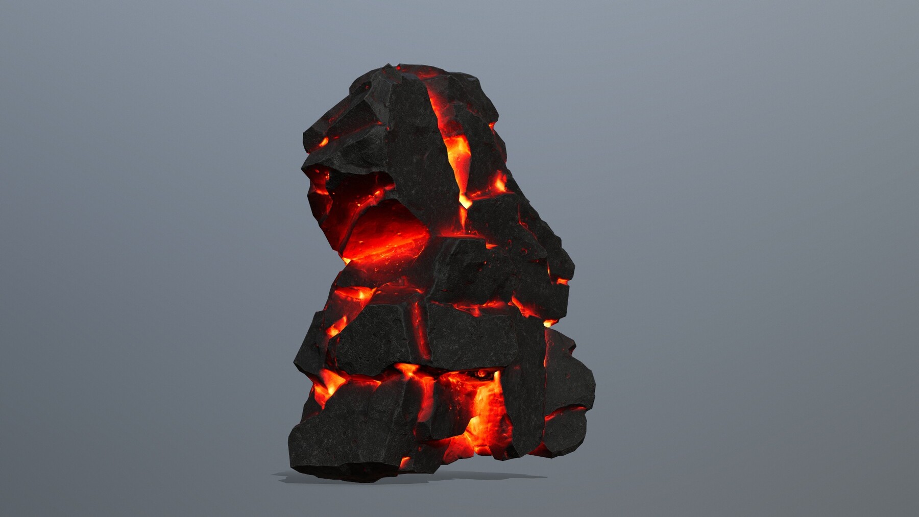 ArtStation - Volcanic Stone | Game Assets