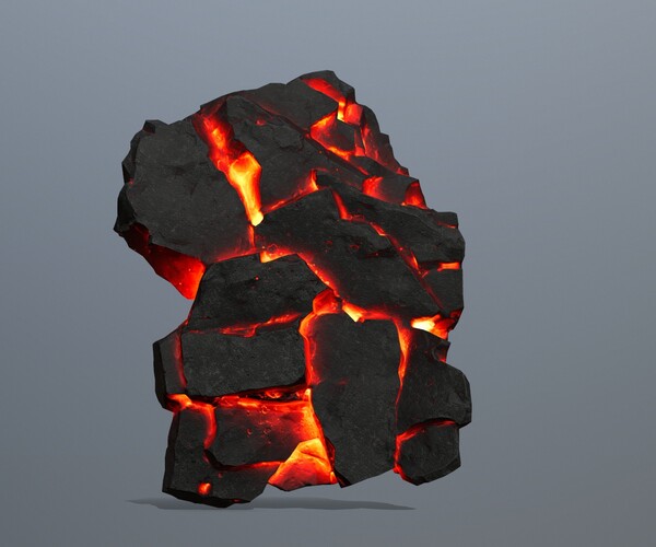 ArtStation - Volcanic Stone | Game Assets