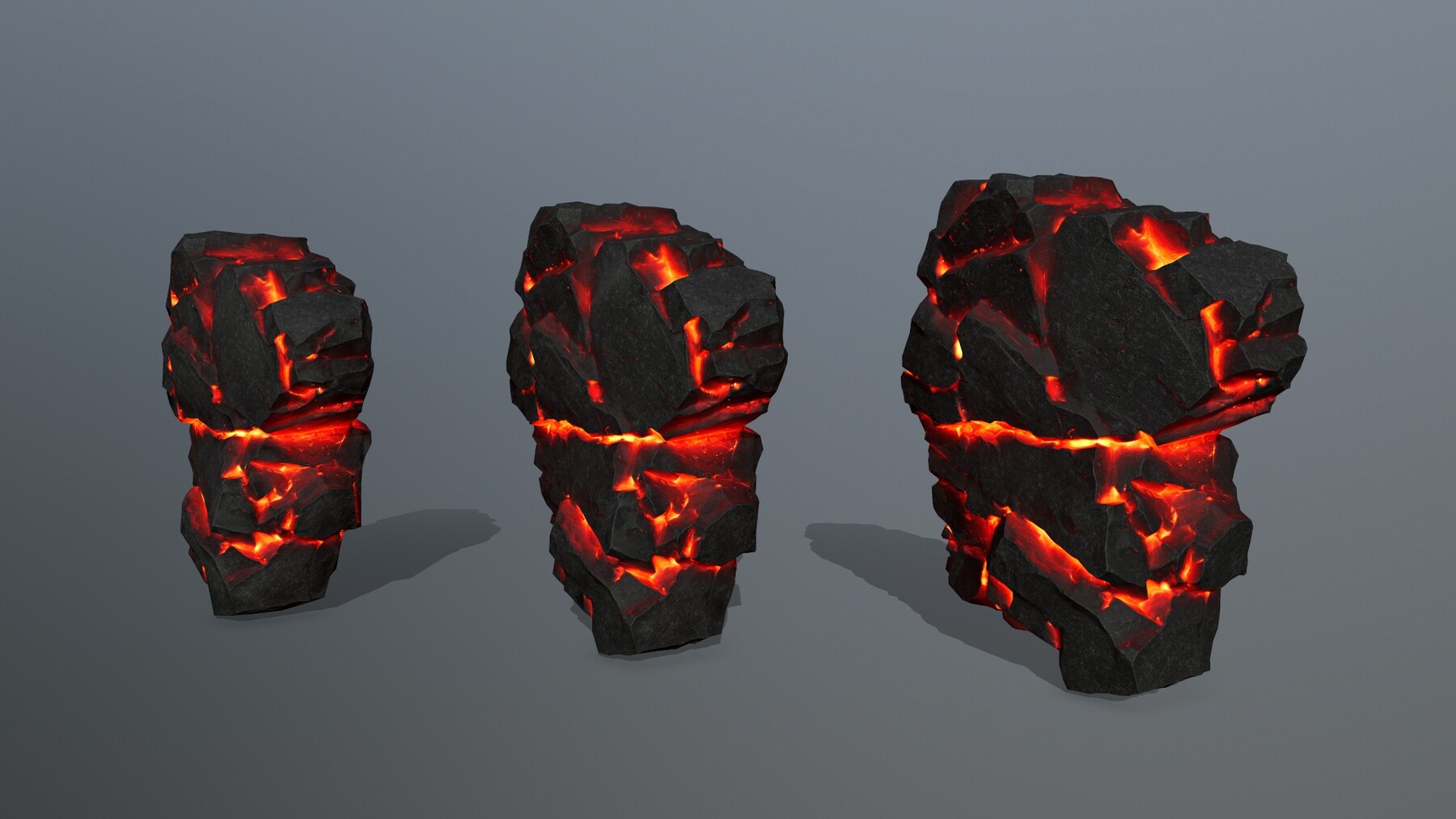 ArtStation - Volcanic Stone | Game Assets