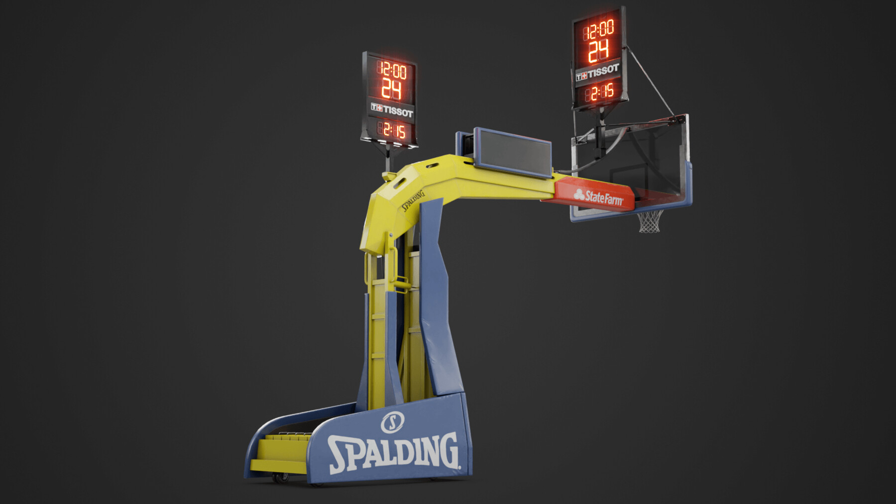 ArtStation - Basketball Hoop System 3D Model