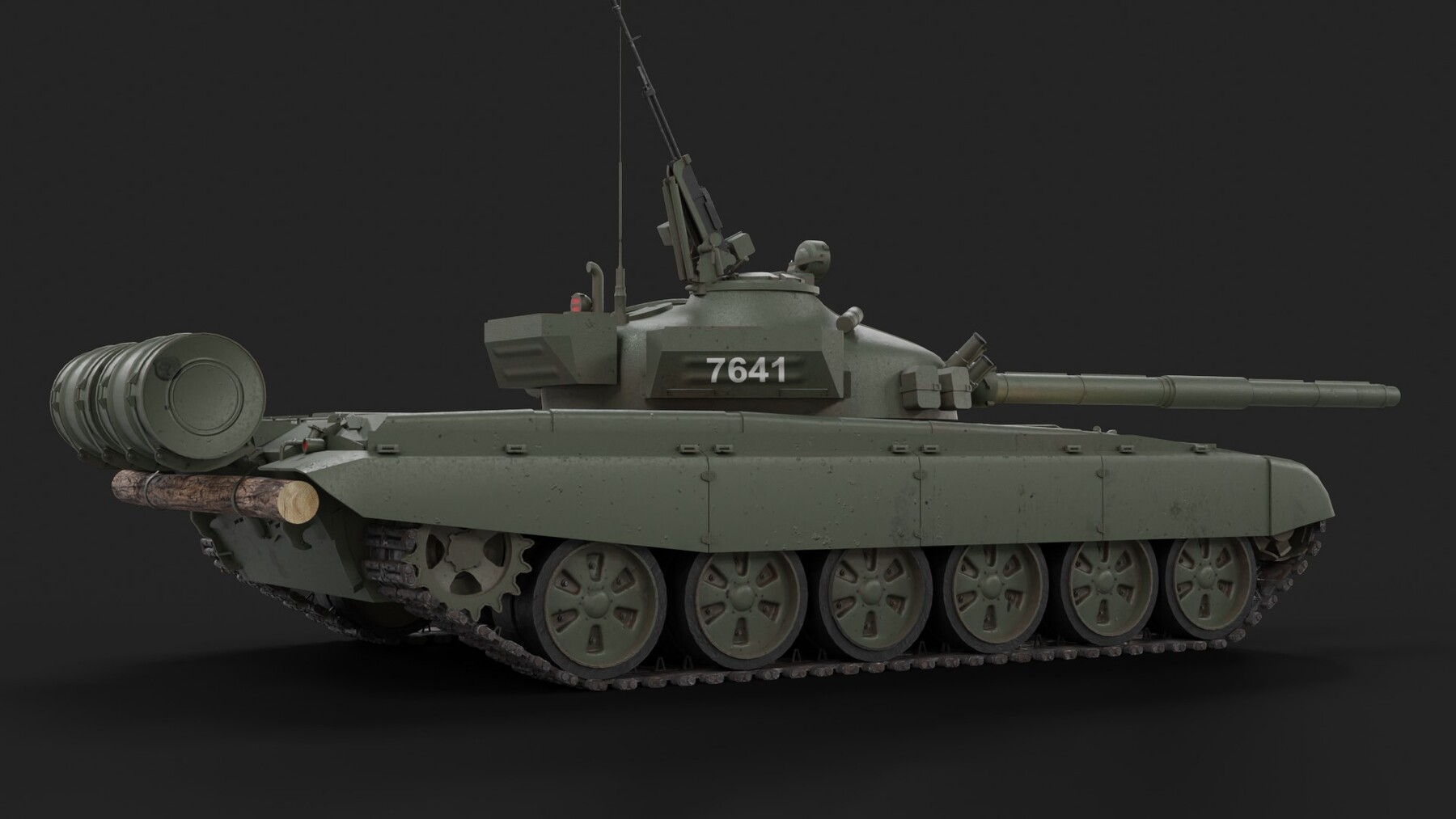 ArtStation - T-72 M1 variant | Game Assets