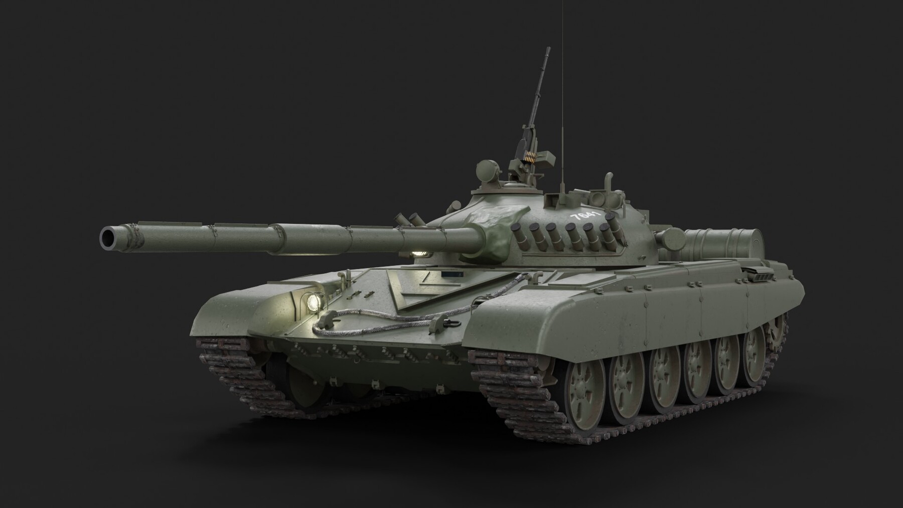 ArtStation - T-72 M1 variant | Game Assets