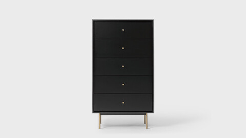 Modernus 5-tier chest of drawers