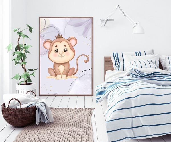 ArtStation Baby Pink Monkey Artworks