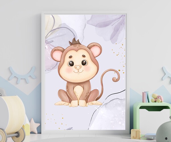 ArtStation Baby Pink Monkey Artworks