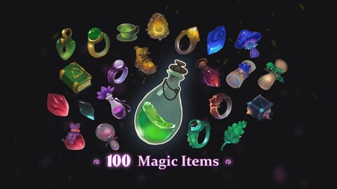 Stylized Magic Icons Pack Vol2