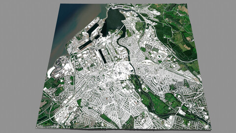 Cityscape Cardiff Great Britain