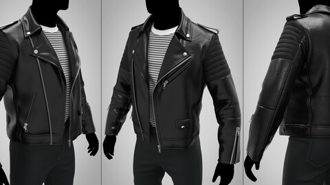 Leather Jacket Outfit