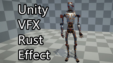 Unity VFX - Rust Effect - Extended Commercial Licence