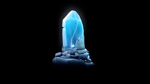 Low poly Crystals