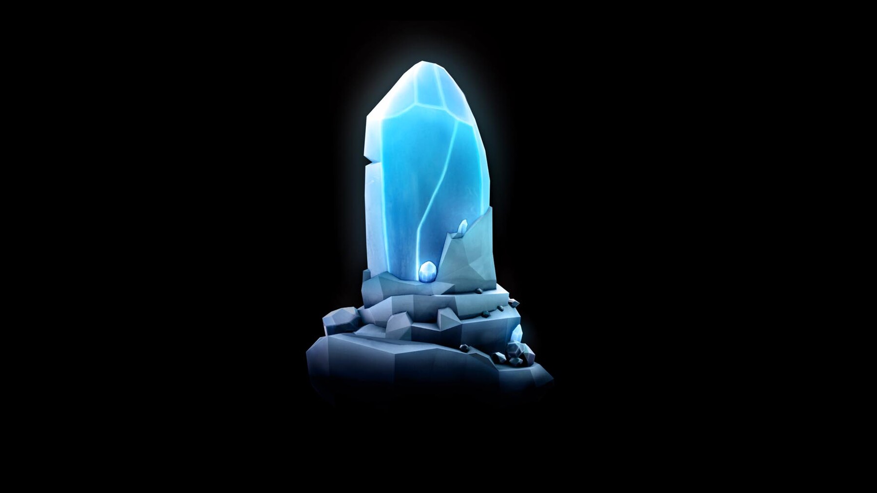 ArtStation - Low poly Crystals | Game Assets