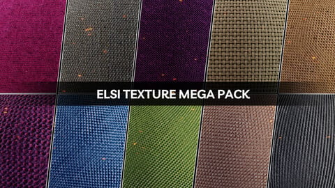 Elsi Fabric Textures Mega Pack - Seamless + 4k