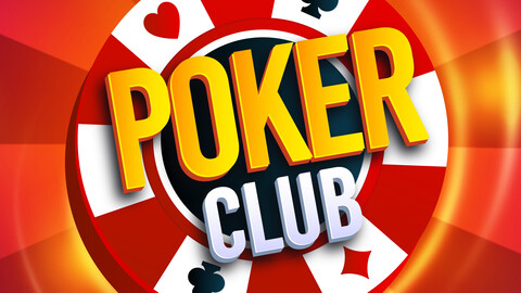 Poker Club Chips with 3D View
