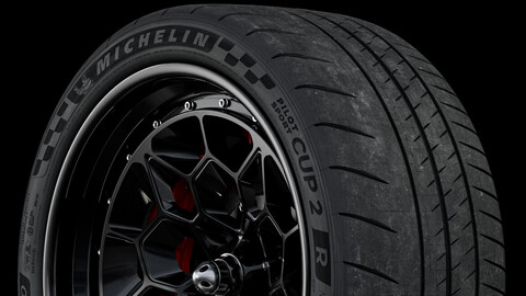 MICHELIN® Pilot Sport CUP 2 R • 265/35 ZR20 (99Y) XL N0 (Real World Details)