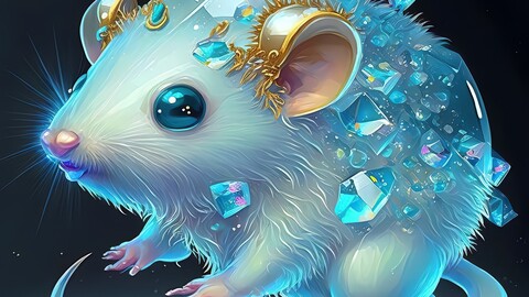 crystal animal