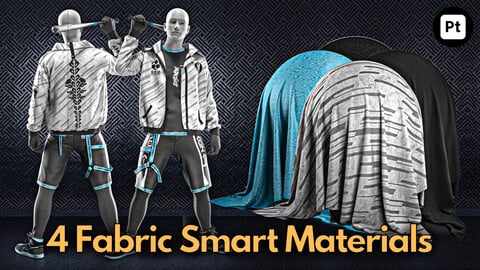 Techwear No.2 : 4 Fabric smart material