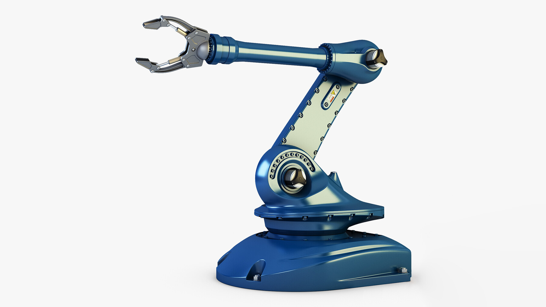 Robo v2. Робот v2. Robot v2. Industrial Robots Blu. Robot platform 3d model on t-130 Motor.