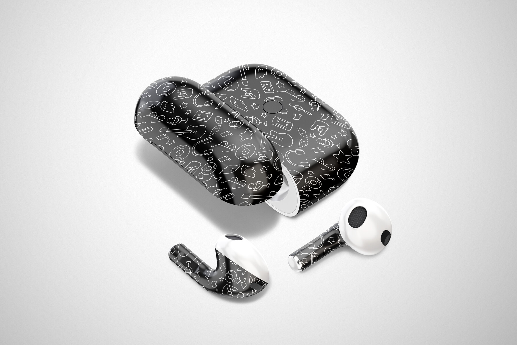 ArtStation - AirPods 3 Skin Mockup