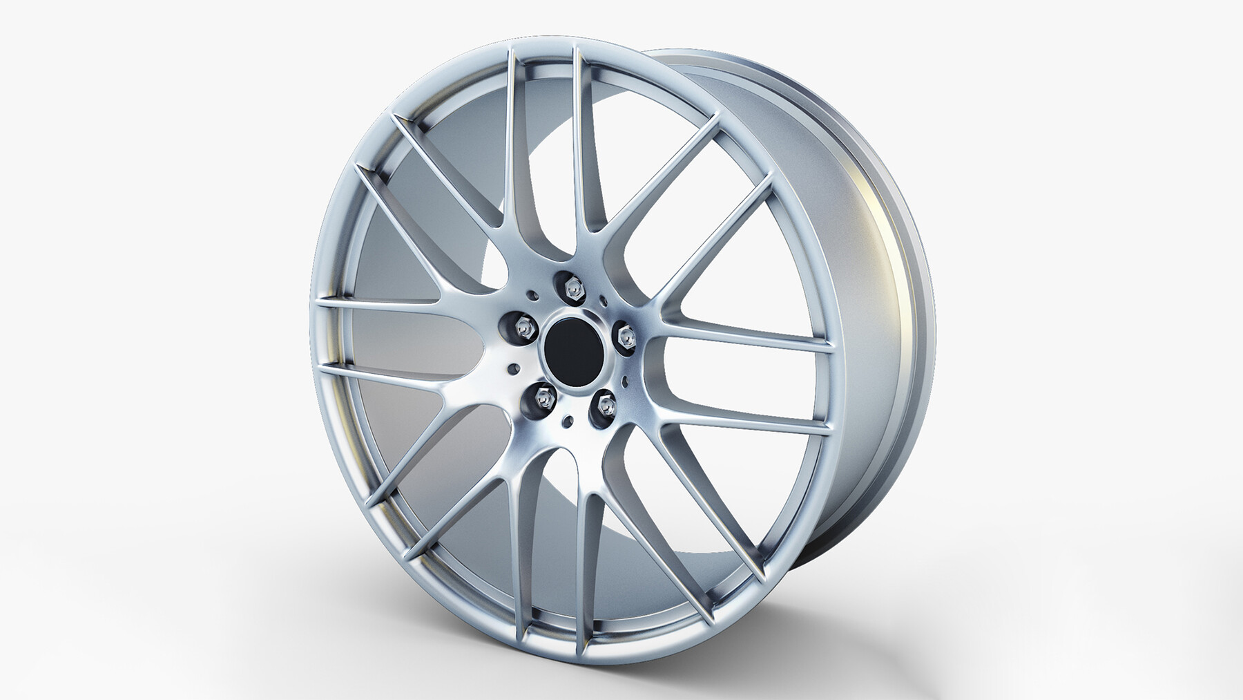 ArtStation - Style 359M Wheel Silver Mid Poly | Resources