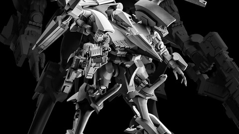 Armored Core Rayleoanrd 100mm