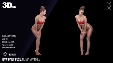 Raw Daily Pose Scan | Olivia Sparkle