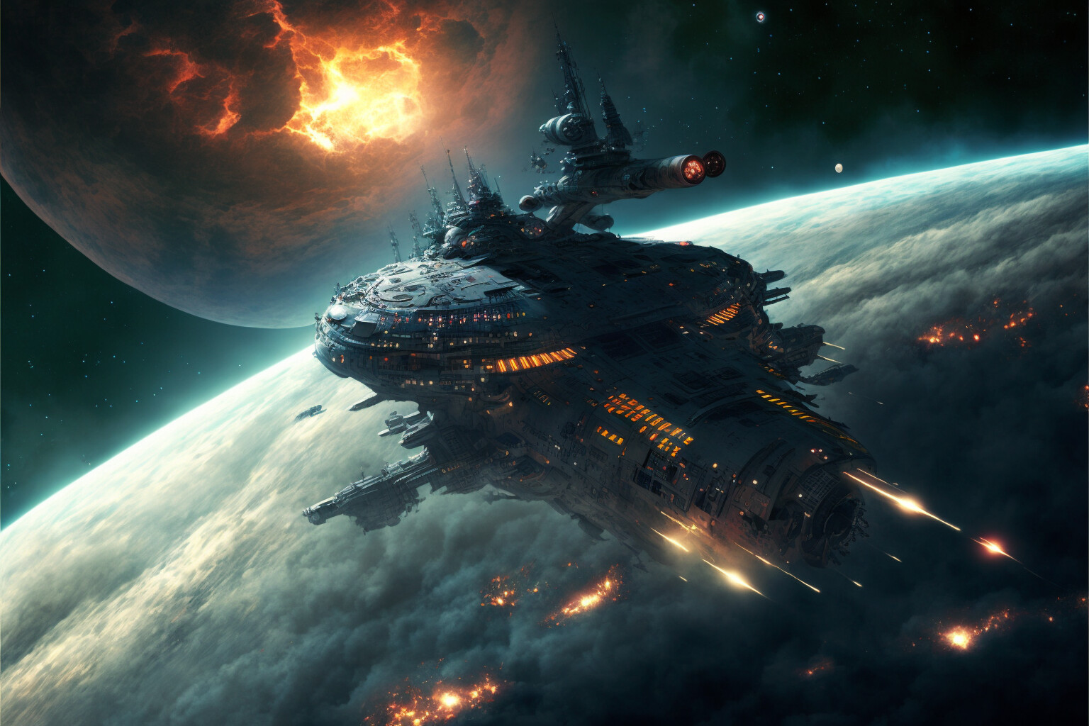 ArtStation - Battleships of the Future | Artworks