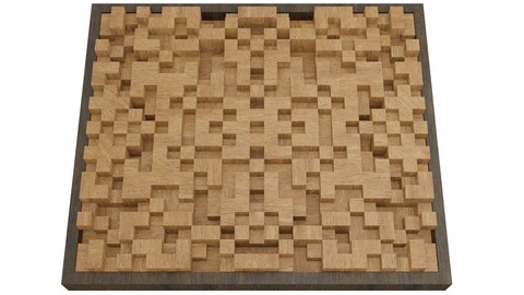 Acoustic Wall Art 3D Model