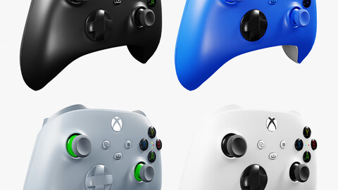 X-BOX Series XS Control with Additional Textures