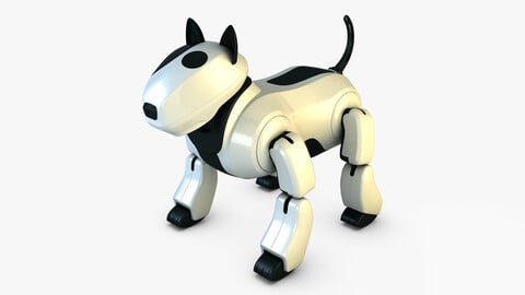 Genibo Robot Dog White