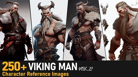 Viking Man VOL.12|4K Reference Images