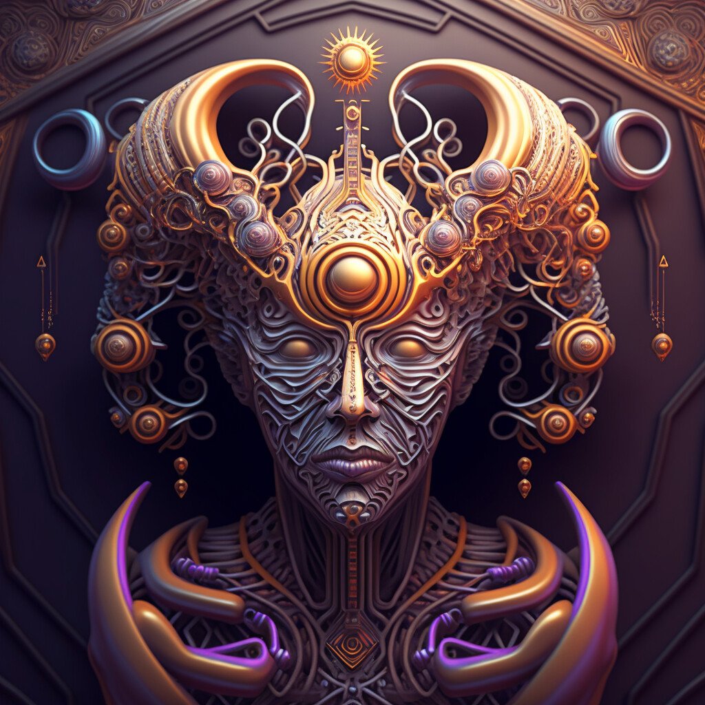 ArtStation - Psychedelic Beings | Artworks