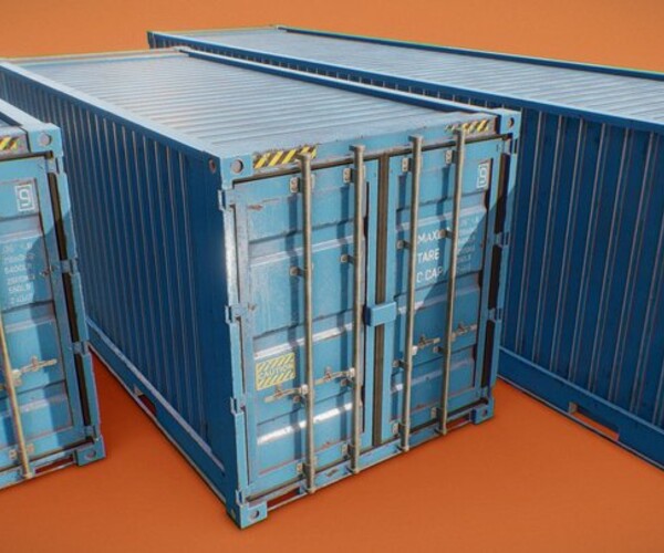 ArtStation - Shipping Containers | Game Assets