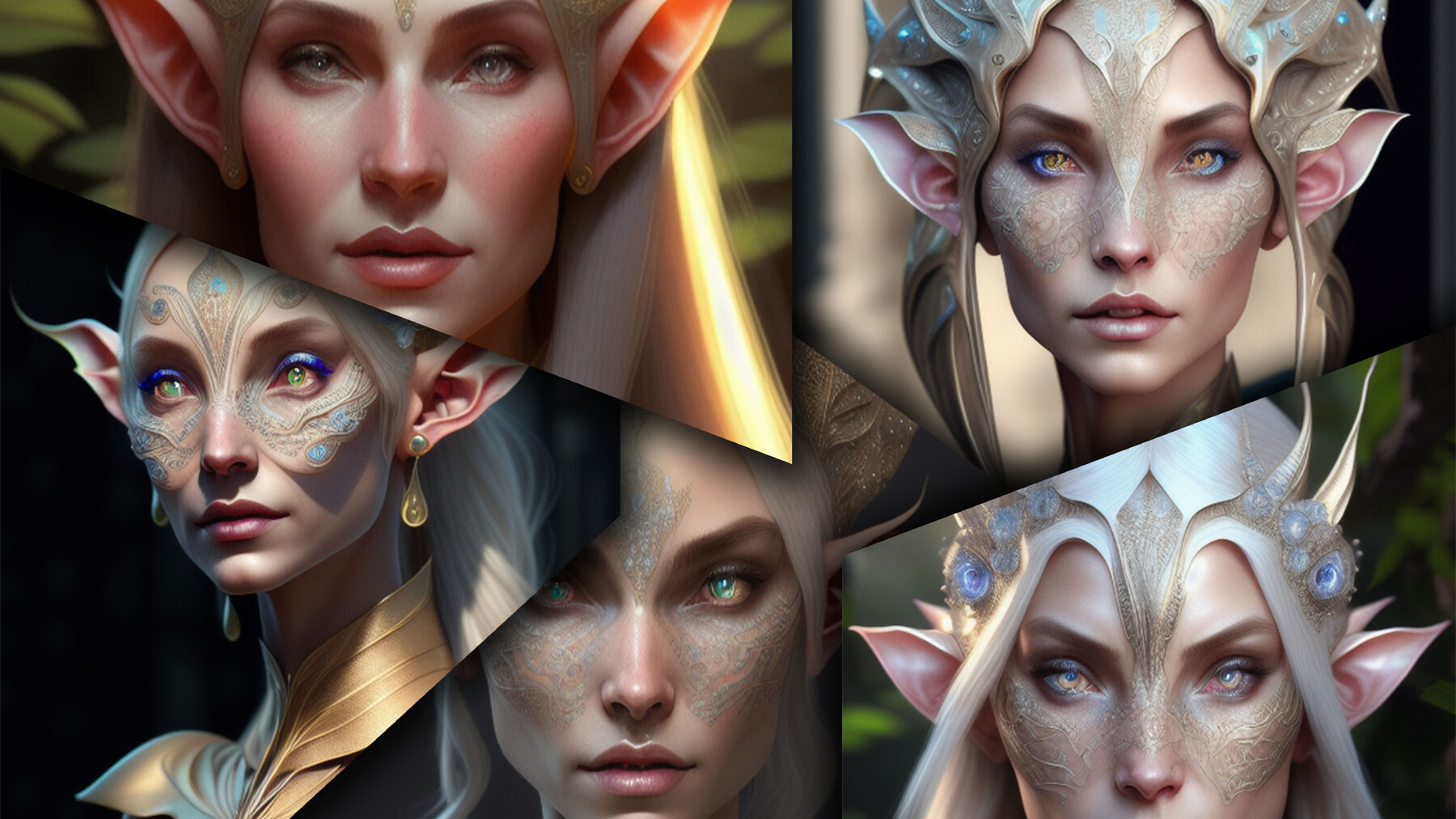 ArtStation - 157 Fantasy Elf Warrior (8K Resolution) | Artworks